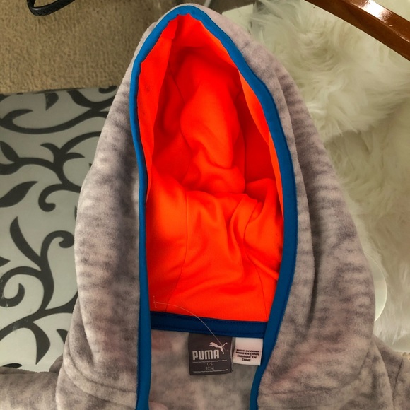 NWT PUMA ONE PIECE ZIP UP BABY BOY SIZE US 12 M - Picture 5 of 5